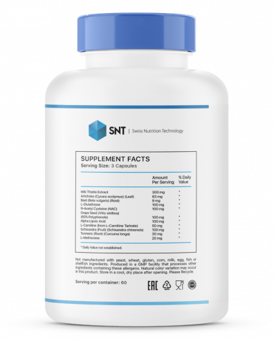 SNT Liver Support, 180 капсул