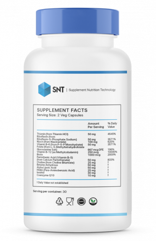 SNT Coenzyme B-complex, Коэнзим Б-комплекс, 60 капсул